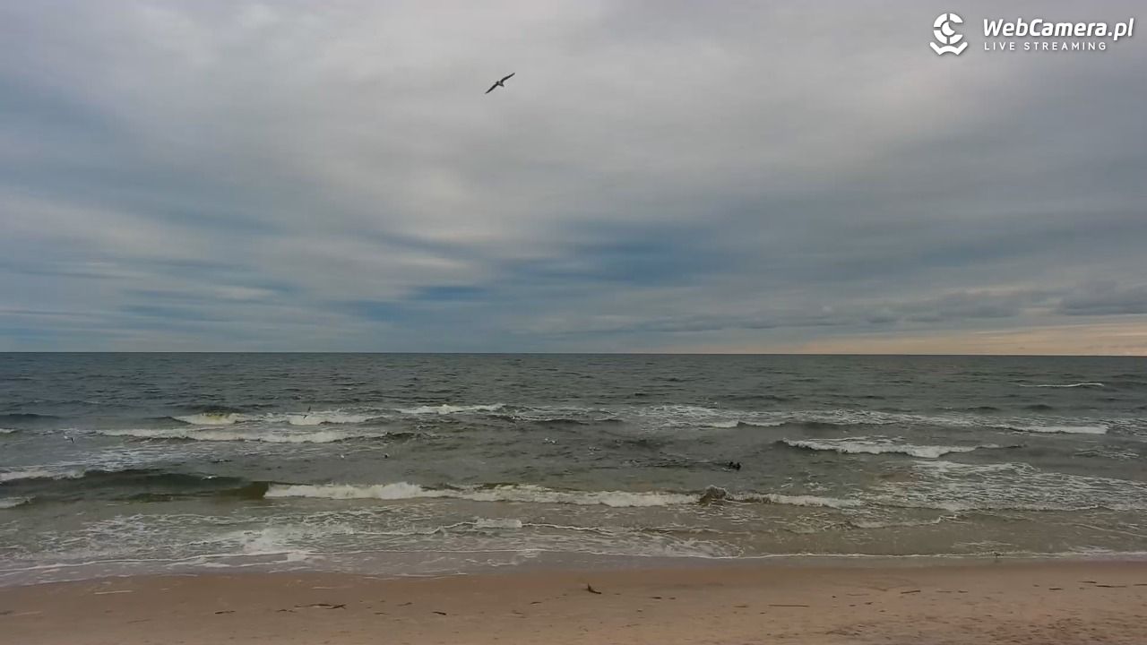 MRZEŻYNO - widok na plażę - 23 wresień 2026, 08:39