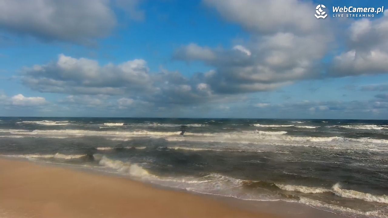 MRZEŻYNO - widok na plażę - 29 lipiec 2025, 07:54