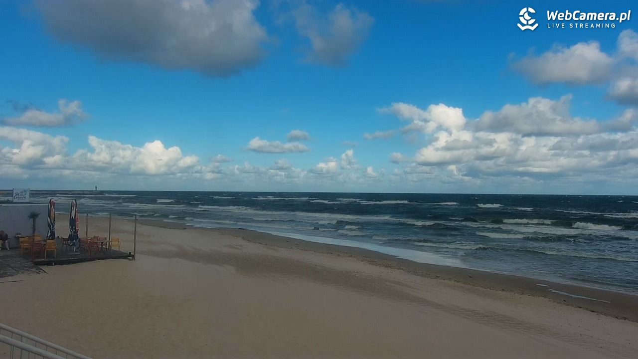 MRZEŻYNO - widok na plażę - 11 sierpień 2026, 09:26