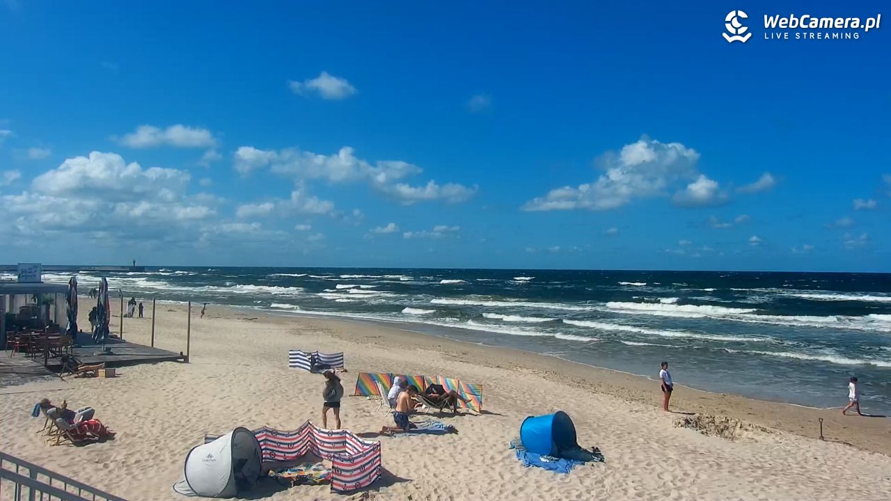 MRZEŻYNO - widok na plażę - 11 sierpień 2026, 14:20