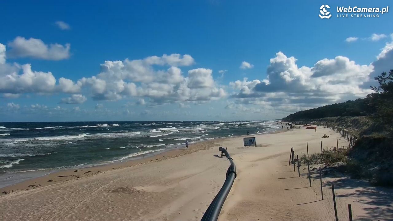 MRZEŻYNO - widok na plażę - 11 sierpień 2026, 12:00