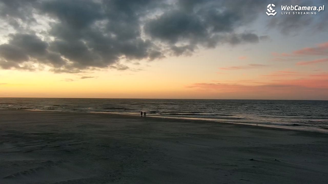 MRZEŻYNO - widok na plażę - 25 marzec 2026, 18:27