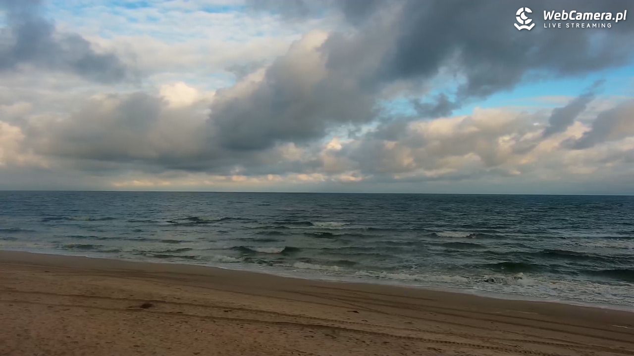 MRZEŻYNO - widok na plażę - 25 wresień 2026, 08:38