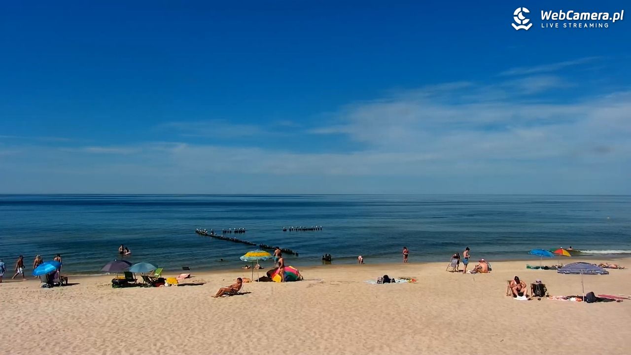 MRZEŻYNO - widok na plażę - 27 czerwiec 2026, 15:14