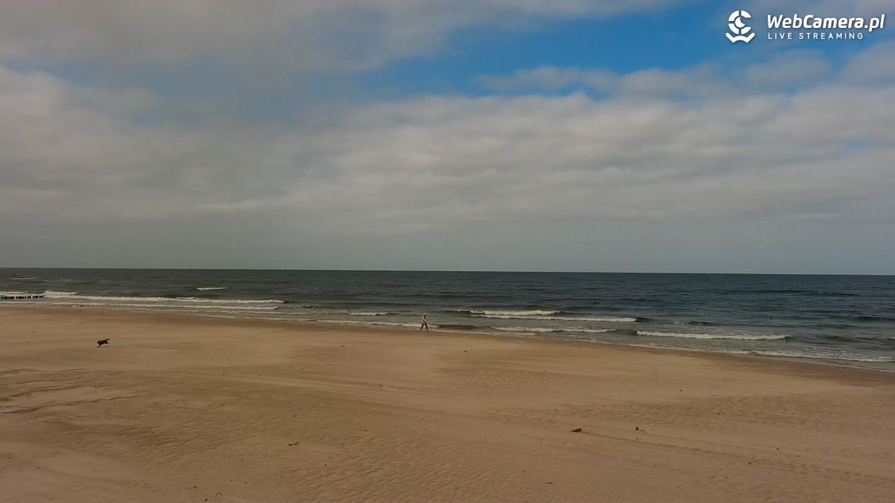 MRZEŻYNO - widok na plażę - 26 marzec 2026, 13:22