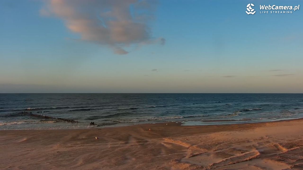 MRZEŻYNO - widok na plażę - 26 marzec 2026, 17:57