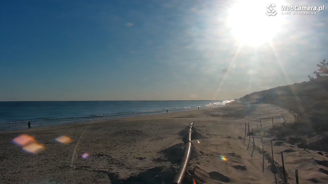 MRZEŻYNO - widok na plażę - 10 maj 2026, 07:08