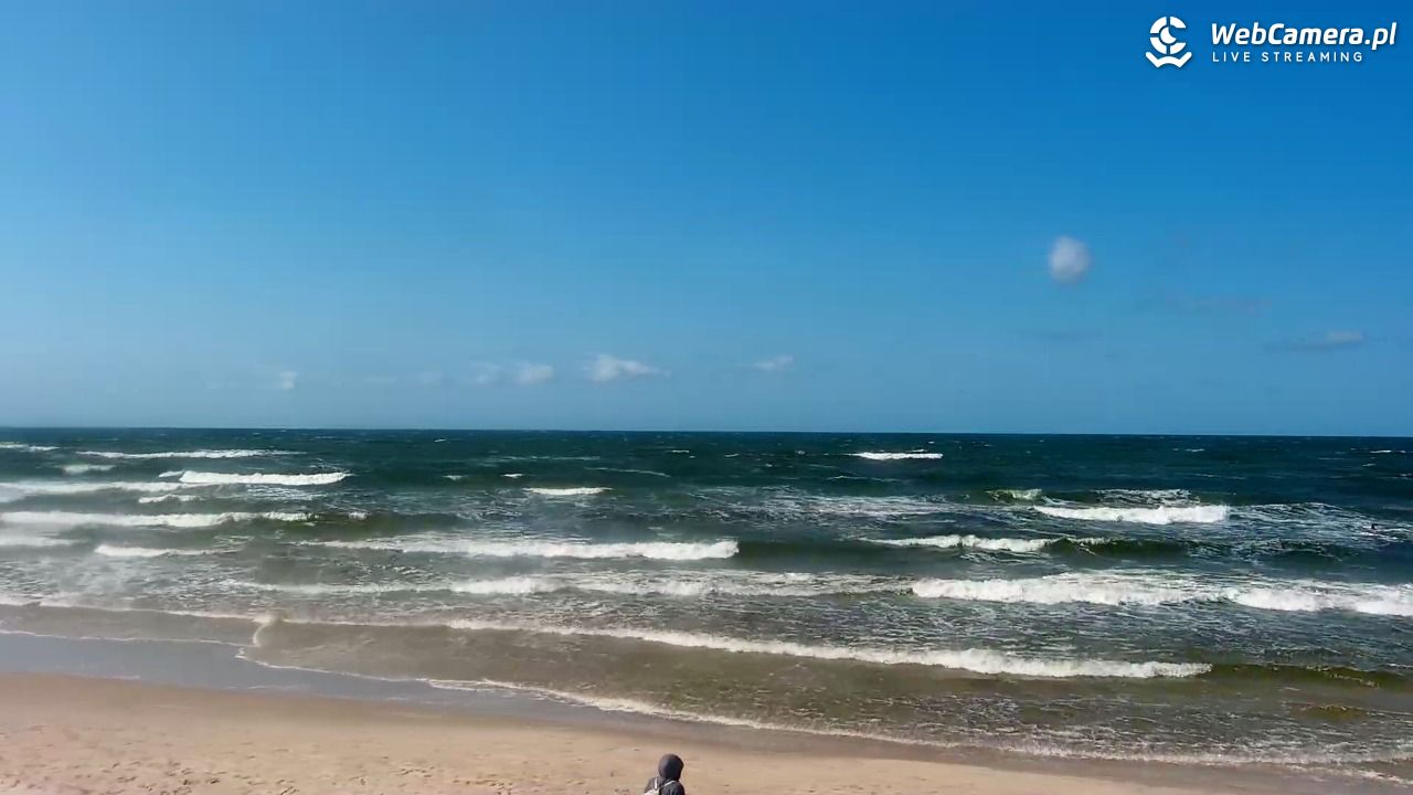 MRZEŻYNO - widok na plażę - 11 czerwiec 2025, 15:47