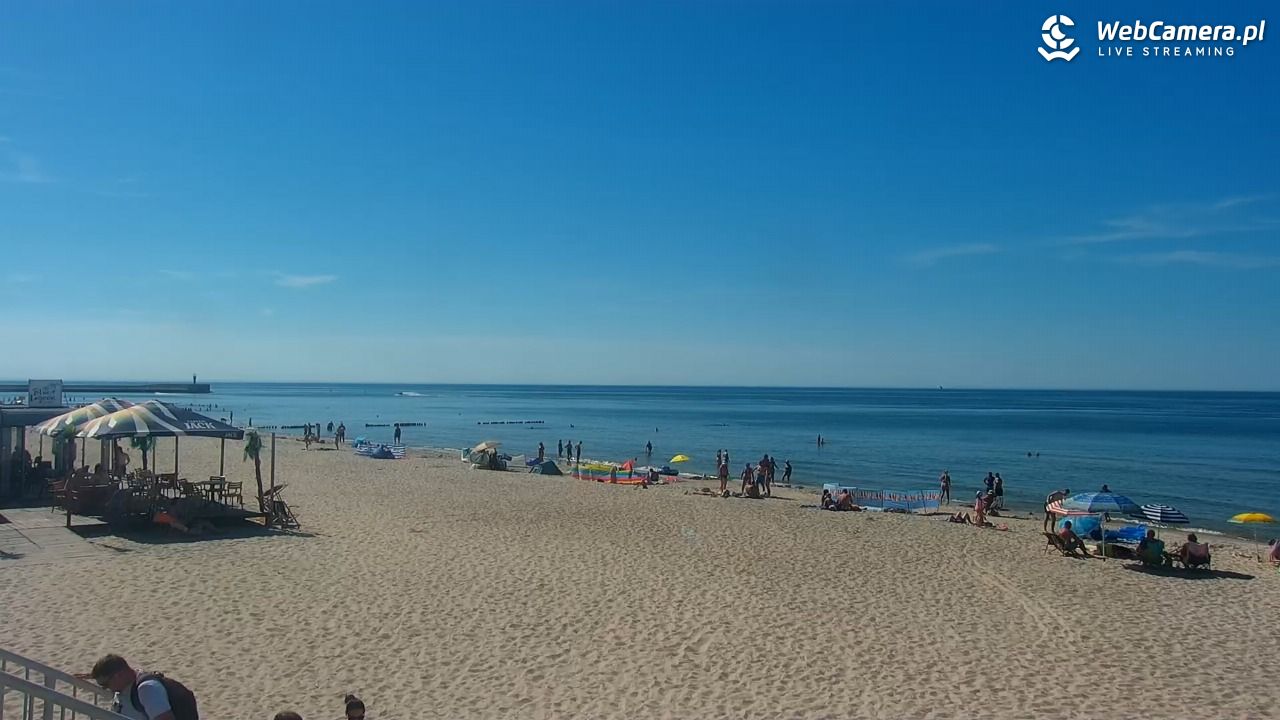 MRZEŻYNO - widok na plażę - 27 czerwiec 2026, 16:19