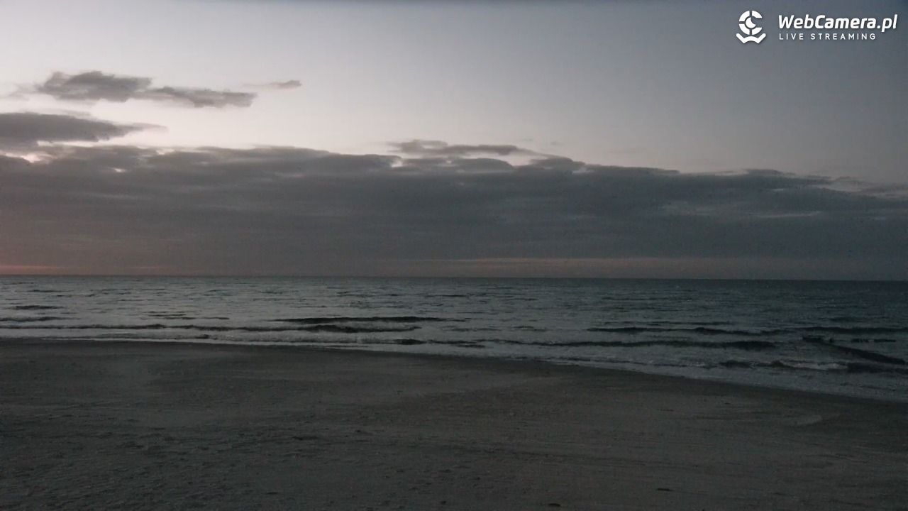 MRZEŻYNO - widok na plażę - 26 marzec 2026, 19:01