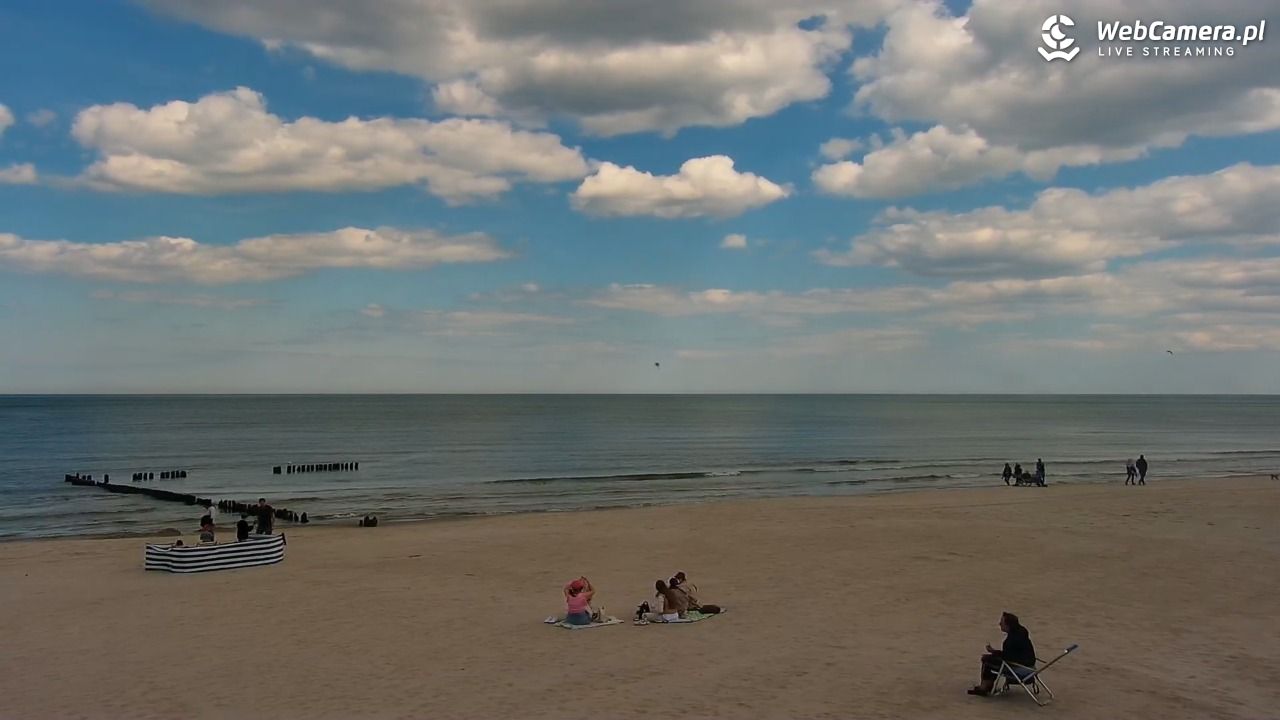 MRZEŻYNO - widok na plażę - 10 maj 2026, 11:47