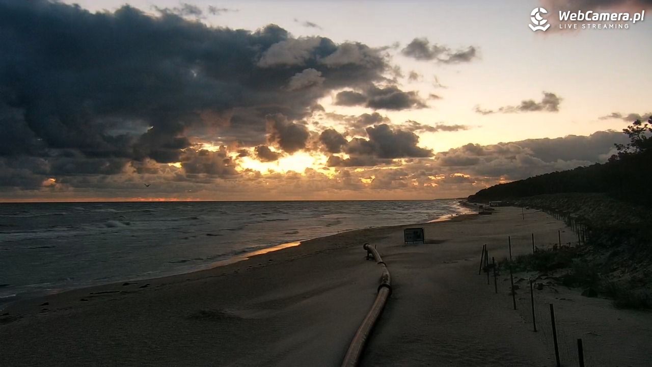 MRZEŻYNO - widok na plażę - 11 sierpień 2026, 04:58