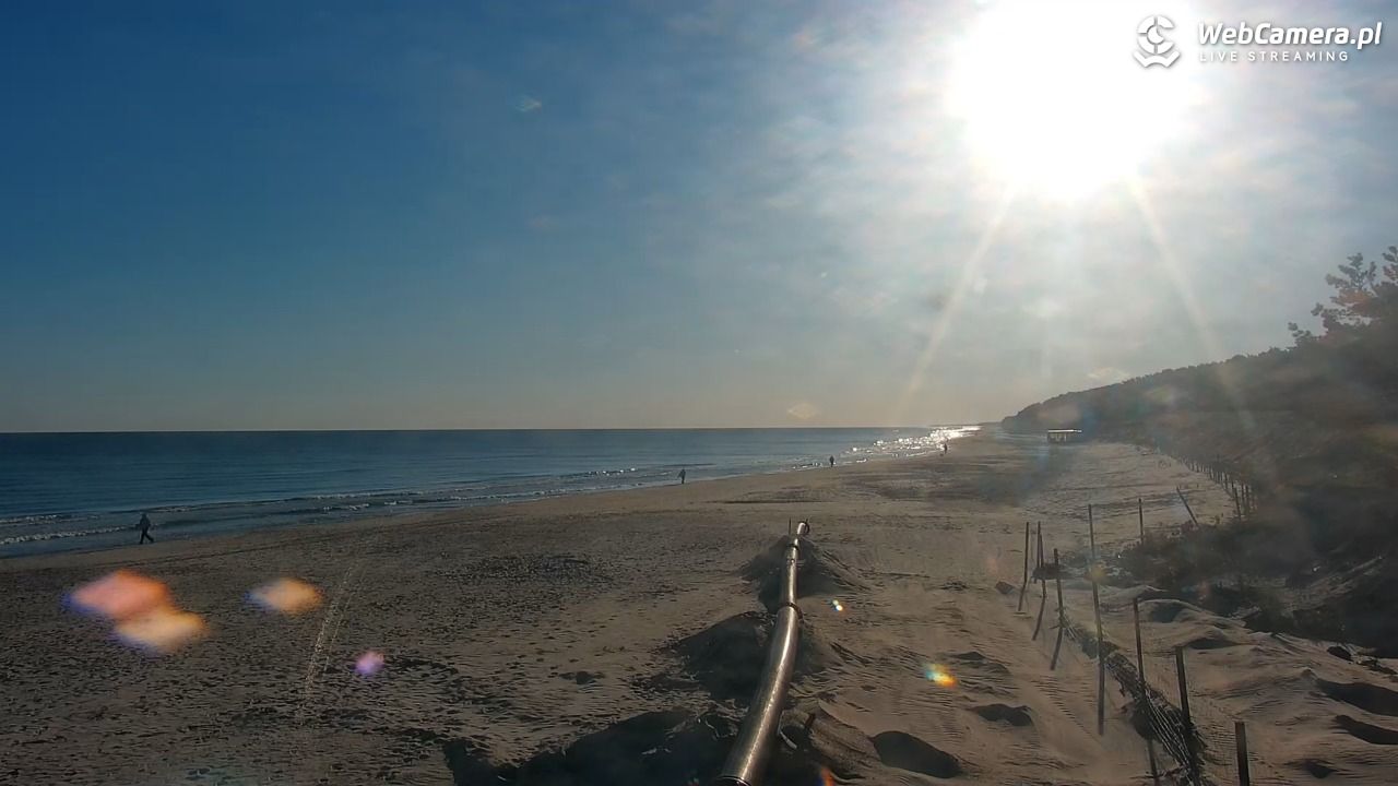 MRZEŻYNO - widok na plażę - 10 maj 2026, 07:08