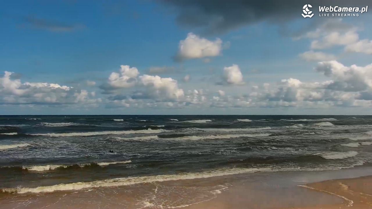 MRZEŻYNO - widok na plażę - 29 lipiec 2025, 10:11