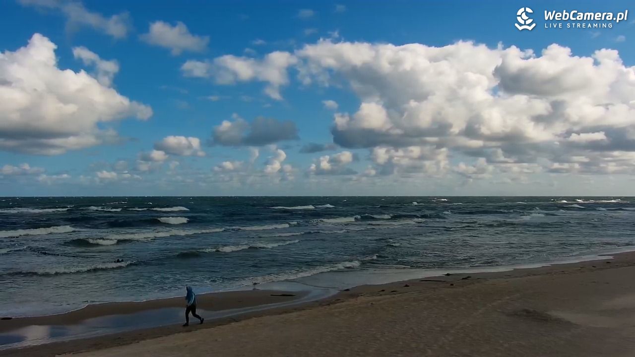 MRZEŻYNO - widok na plażę - 11 sierpień 2026, 09:22