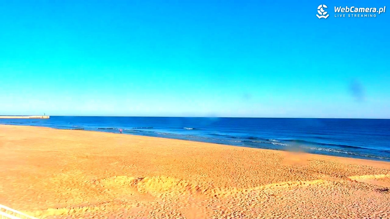 MRZEŻYNO - widok na plażę - 10 maj 2026, 06:57