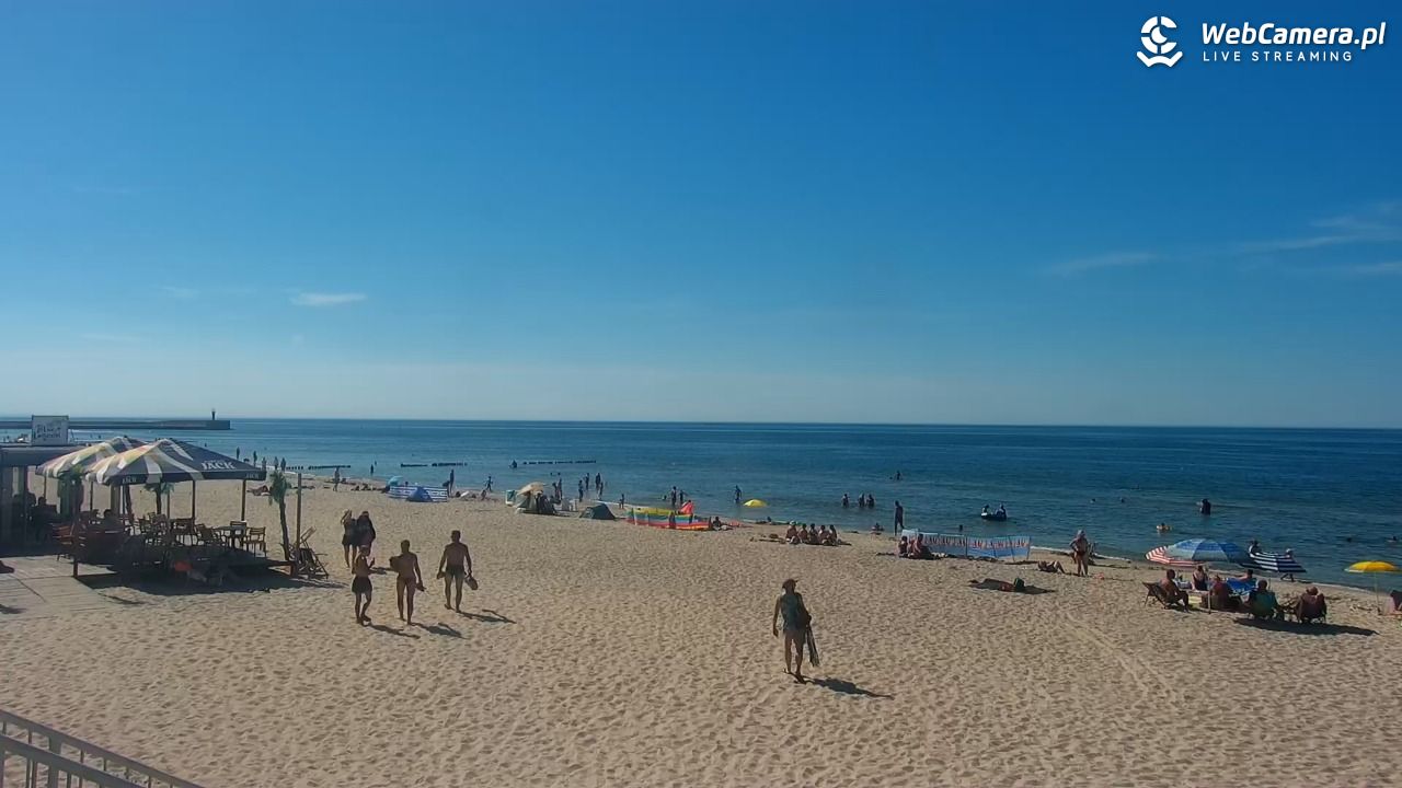 MRZEŻYNO - widok na plażę - 27 czerwiec 2026, 16:26