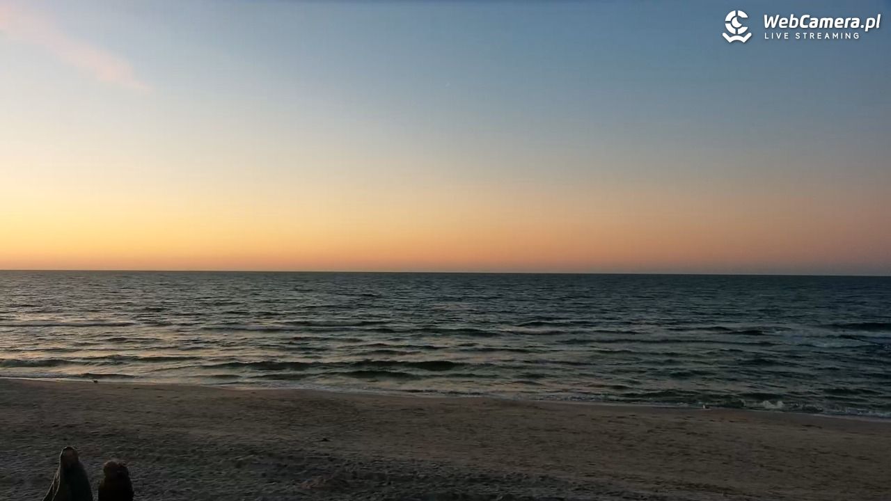 MRZEŻYNO - widok na plażę - 26 wresień 2026, 18:59