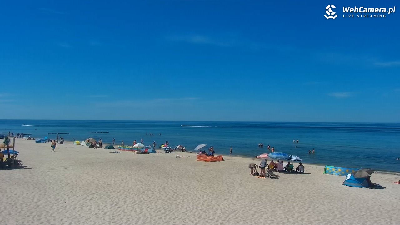 MRZEŻYNO - widok na plażę - 27 czerwiec 2026, 14:17