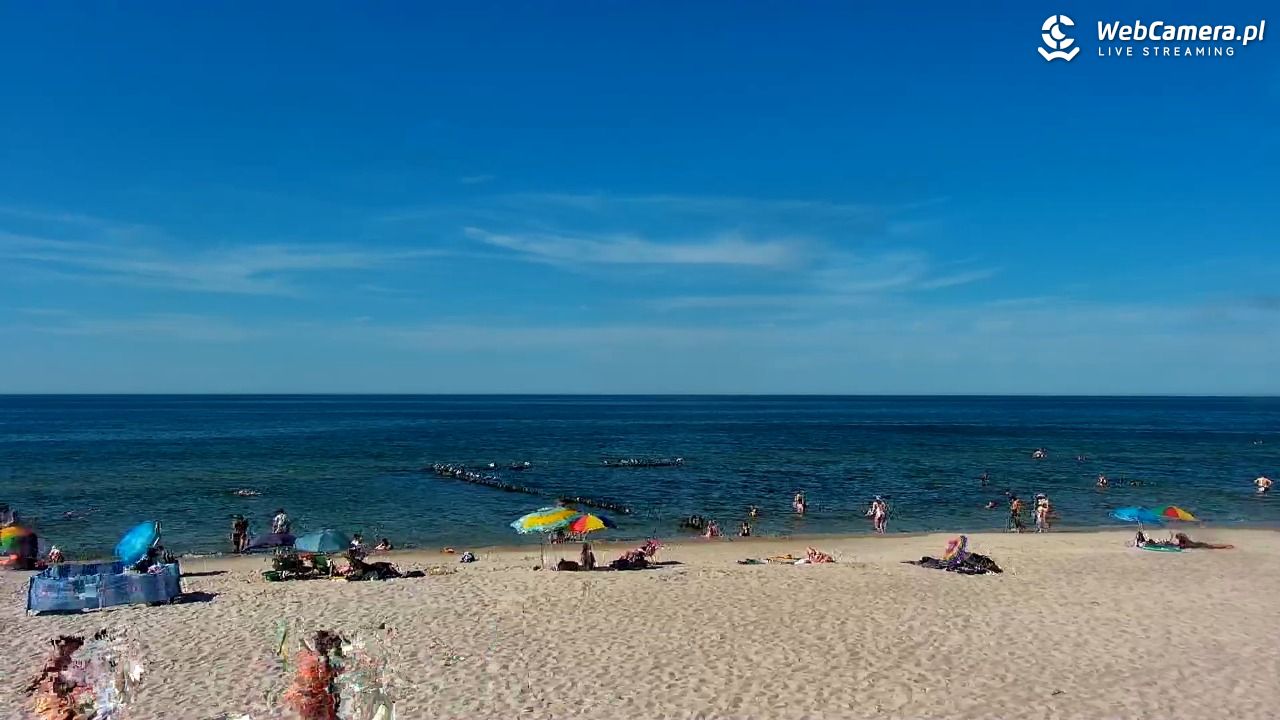 MRZEŻYNO - widok na plażę - 27 czerwiec 2026, 16:39
