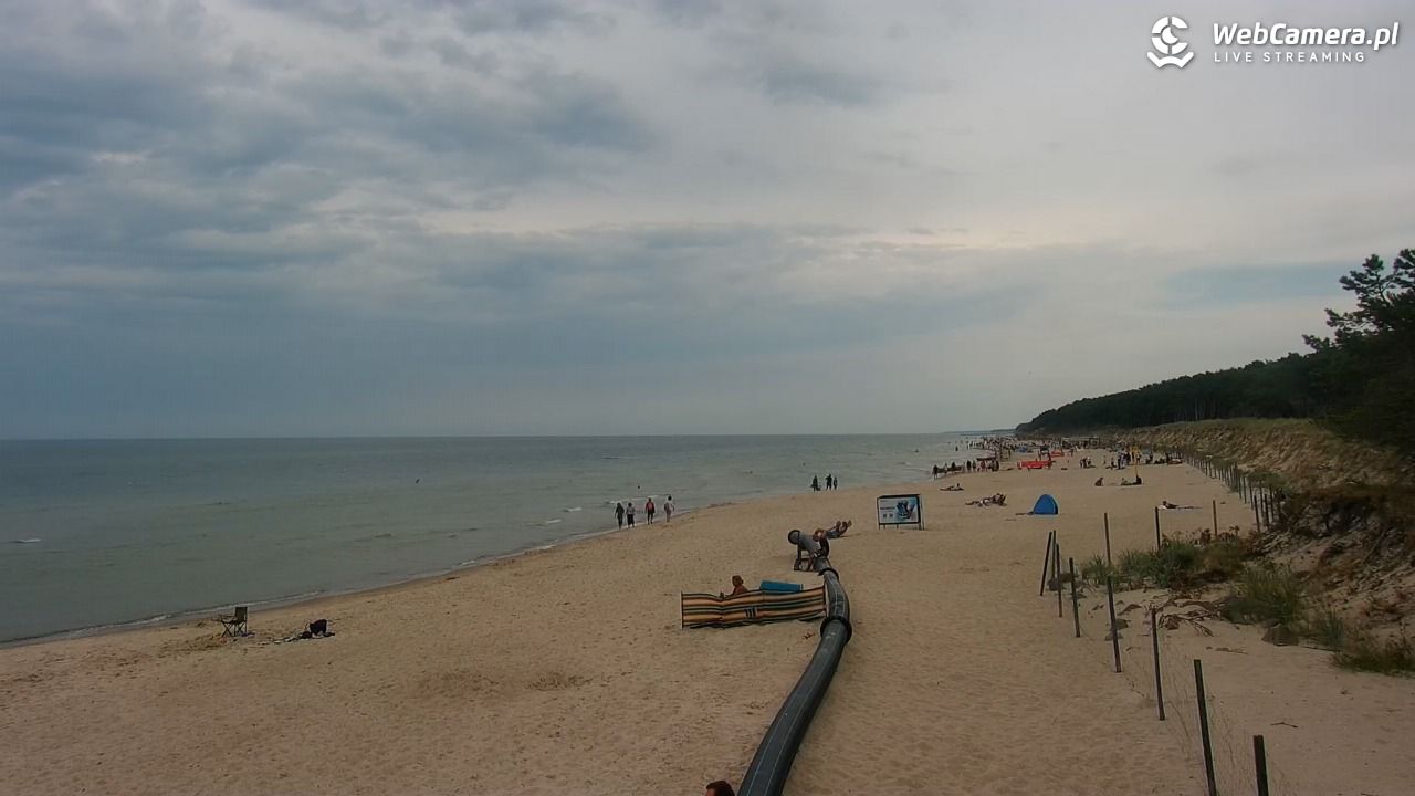 MRZEŻYNO - widok na plażę - 10 sierpień 2026, 13:00