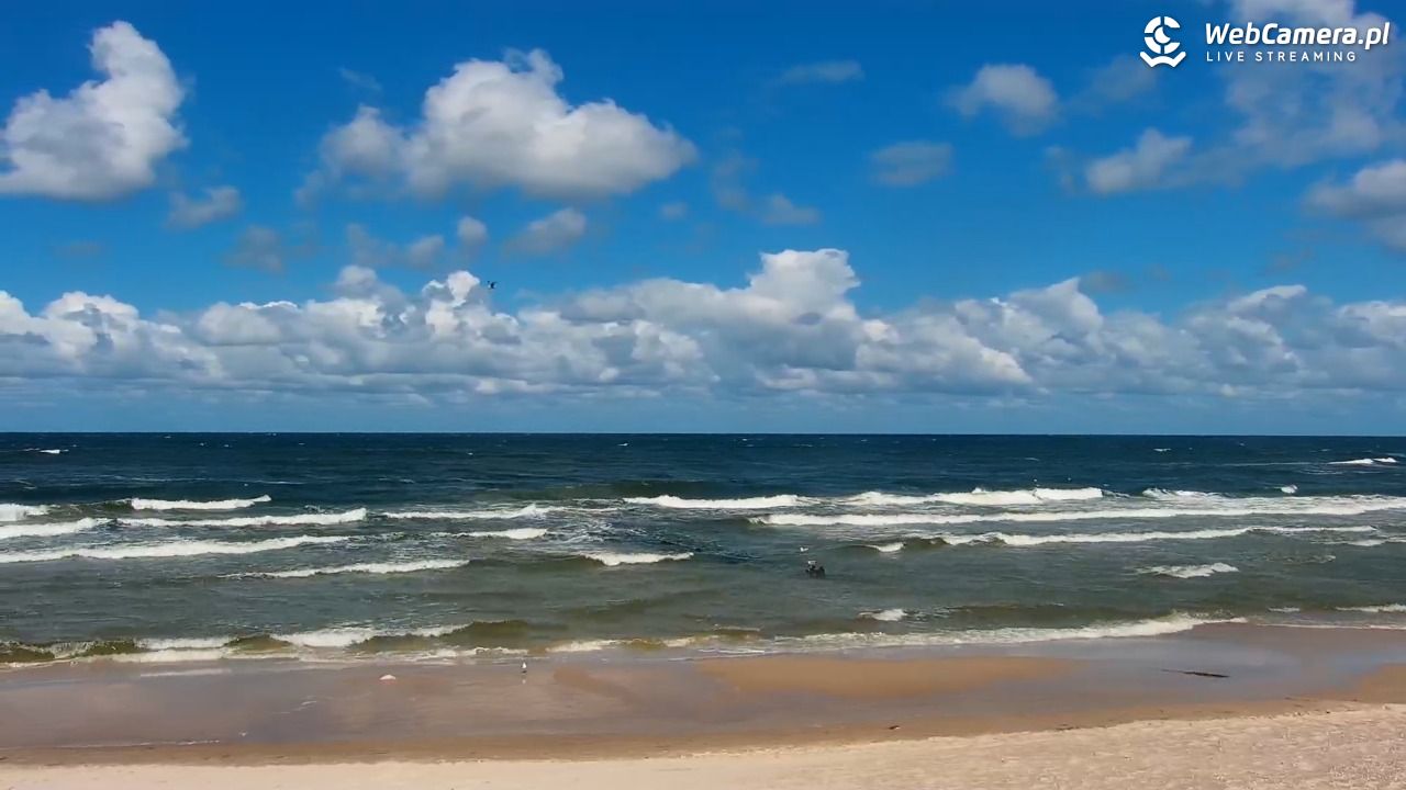 MRZEŻYNO - widok na plażę - 11 sierpień 2026, 13:15