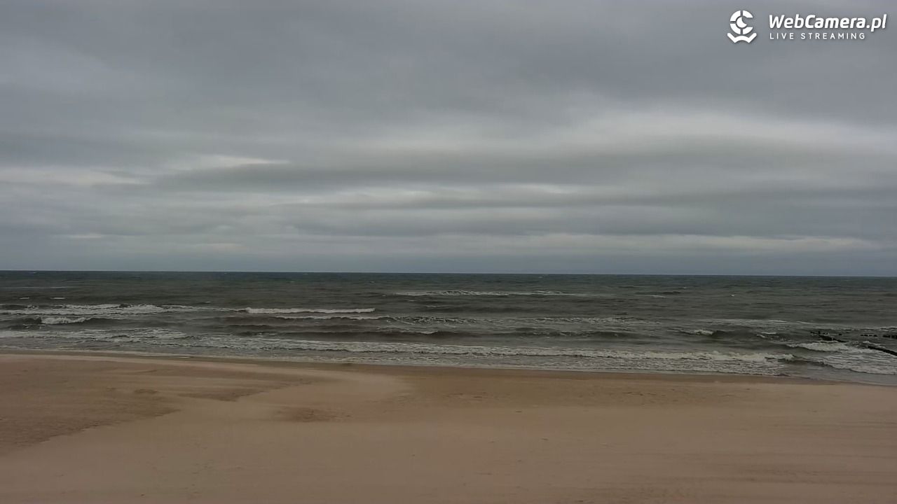 MRZEŻYNO - widok na plażę - 12 maj 2026, 08:20