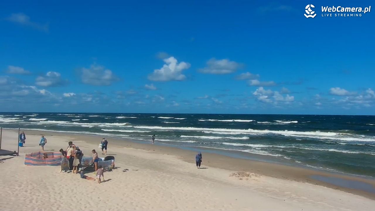 MRZEŻYNO - widok na plażę - 11 sierpień 2026, 12:08