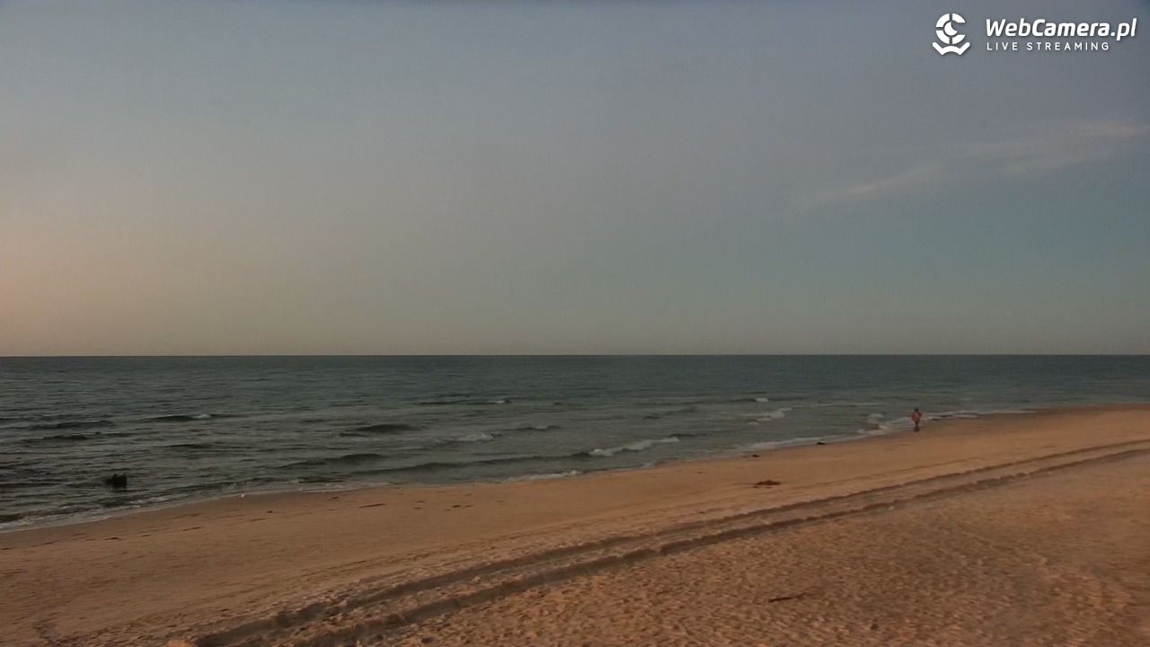 MRZEŻYNO - widok na plażę - 26 wresień 2026, 19:12