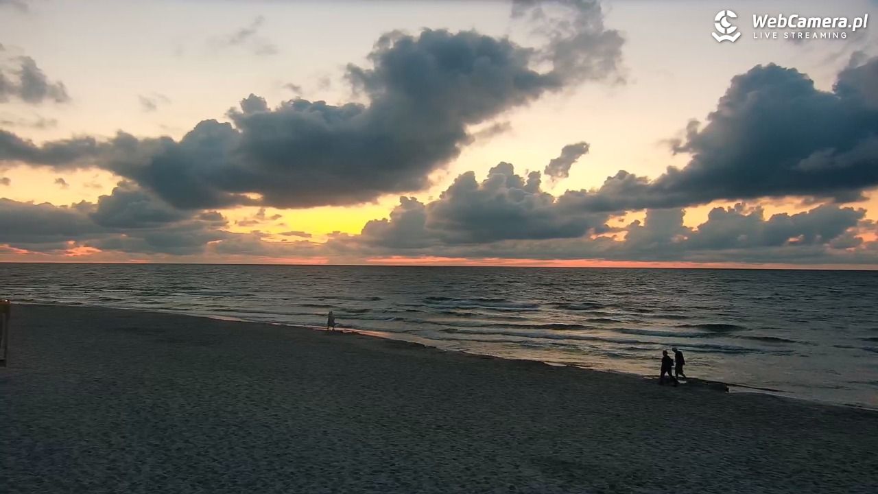 MRZEŻYNO - widok na plażę - 10 sierpień 2026, 21:04