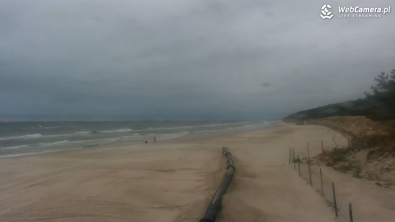 MRZEŻYNO - widok na plażę - 12 maj 2026, 06:51