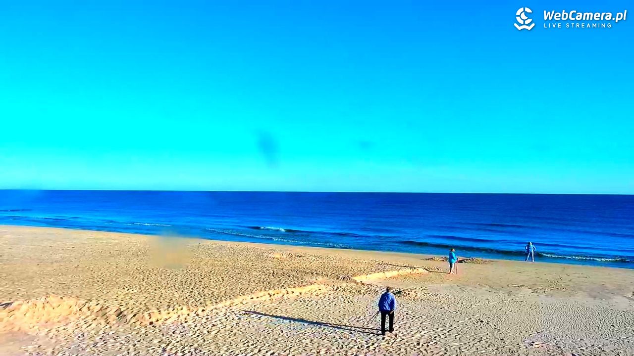 MRZEŻYNO - widok na plażę - 10 maj 2026, 06:57
