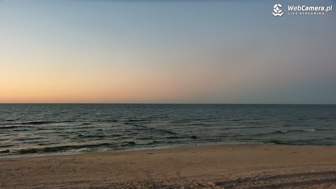MRZEŻYNO - widok na plażę - 26 wresień 2026, 19:06