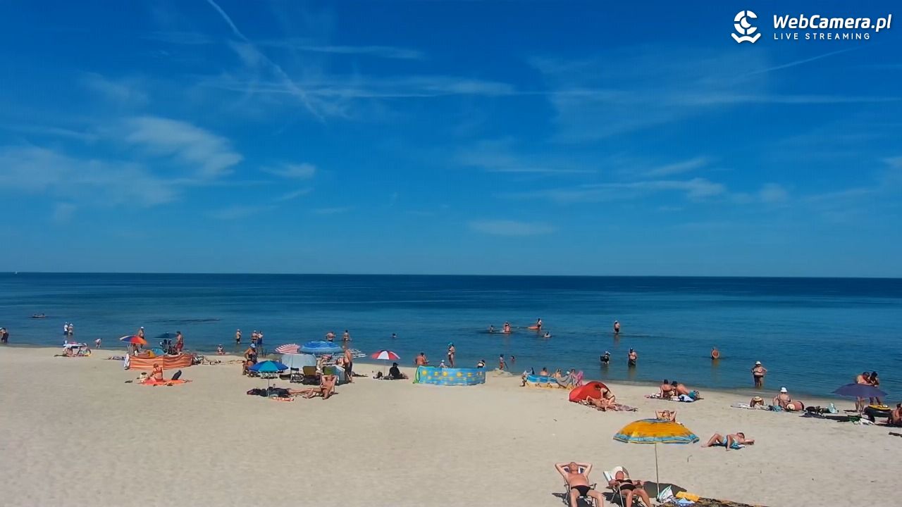 MRZEŻYNO - widok na plażę - 27 czerwiec 2026, 11:47