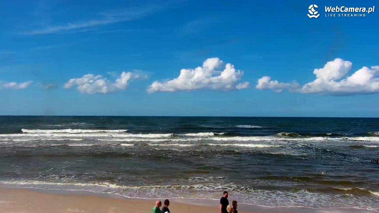 MRZEŻYNO - widok na plażę - 29 lipiec 2025, 15:59