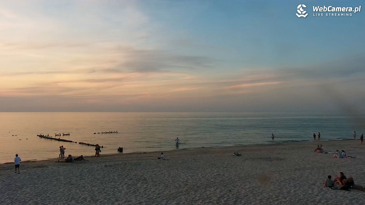 MRZEŻYNO - widok na plażę - 27 czerwiec 2026, 21:31