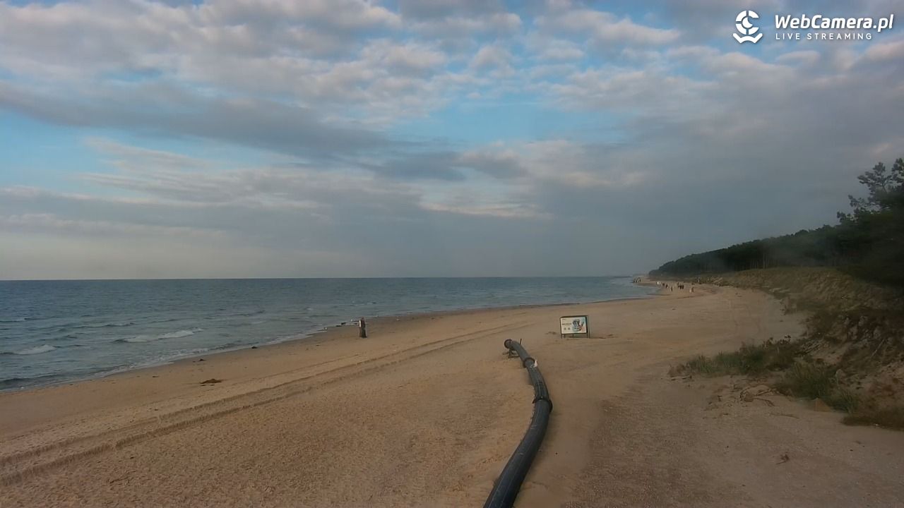 MRZEŻYNO - widok na plażę - 26 wresień 2026, 17:23