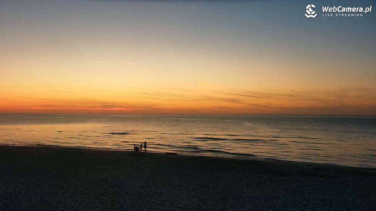 MRZEŻYNO - widok na plażę - 26 czerwiec 2026, 22:08