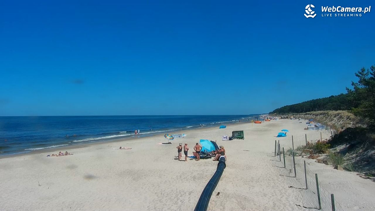 MRZEŻYNO - widok na plażę - 26 czerwiec 2026, 14:21