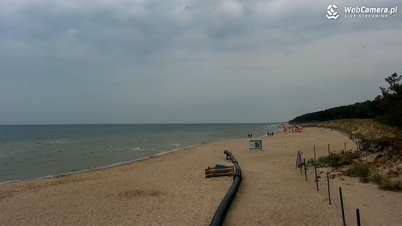 MRZEŻYNO - widok na plażę - 10 sierpień 2026, 14:17
