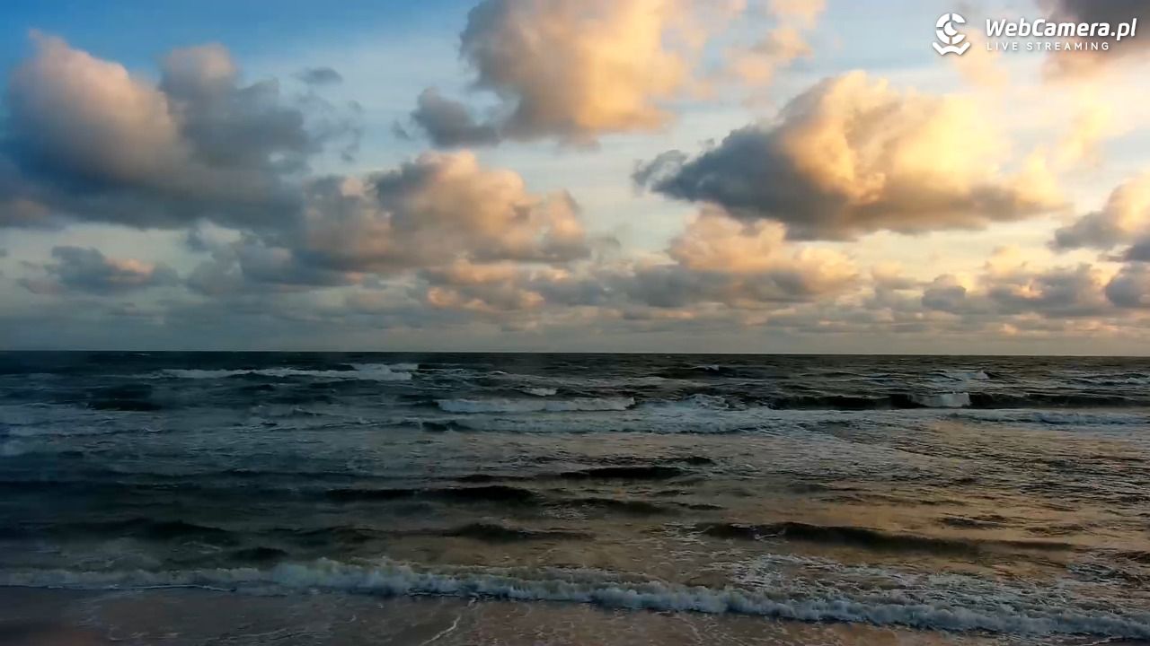 MRZEŻYNO - widok na plażę - 29 lipiec 2025, 05:50