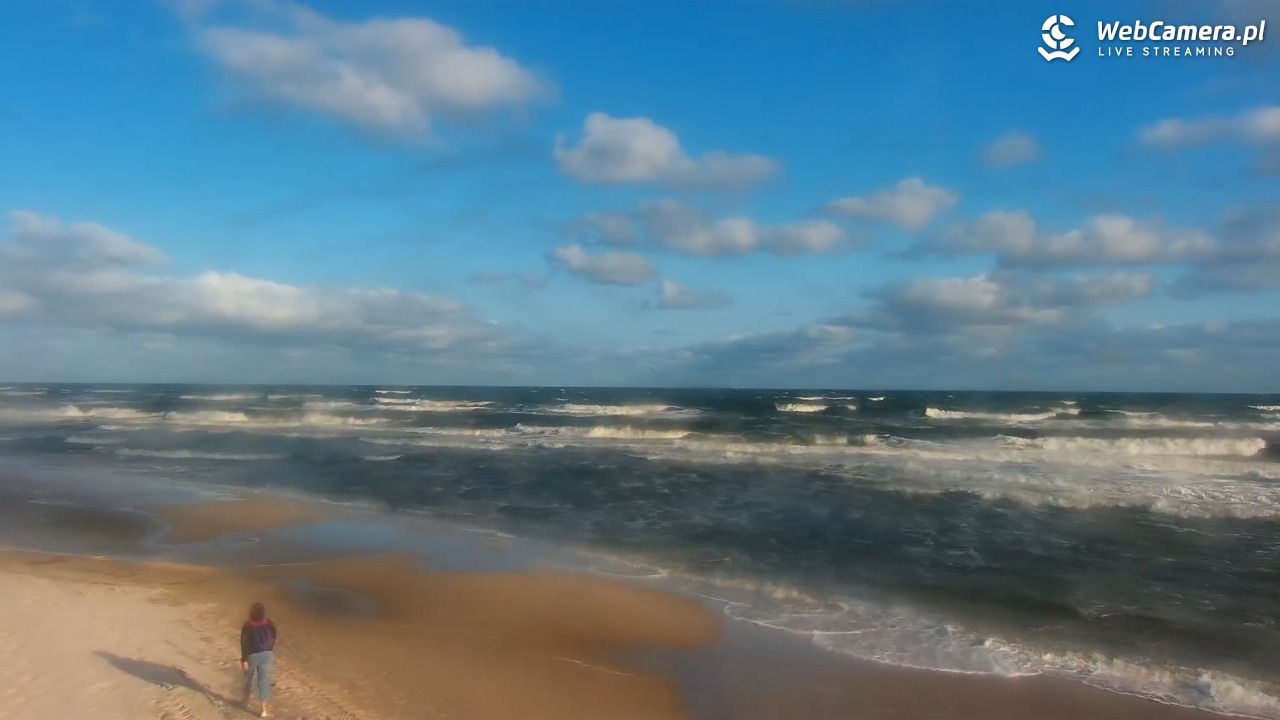 MRZEŻYNO - widok na plażę - 29 lipiec 2025, 07:17