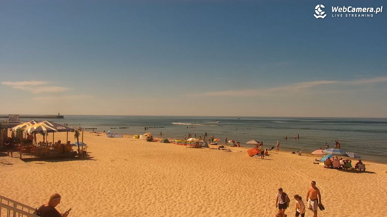MRZEŻYNO - widok na plażę - 27 czerwiec 2026, 15:11