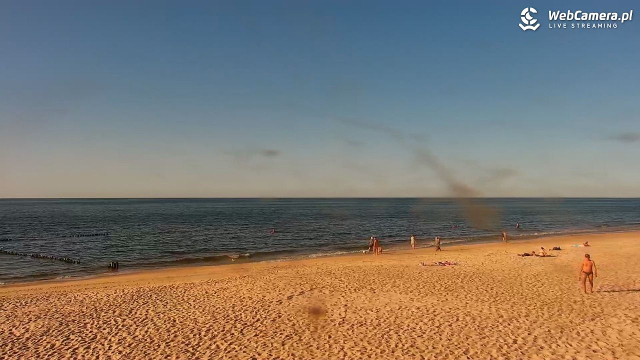 MRZEŻYNO - widok na plażę - 26 czerwiec 2026, 18:45