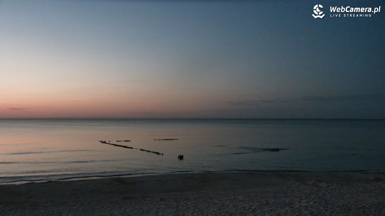 MRZEŻYNO - widok na plażę - 09 sierpień 2026, 21:28