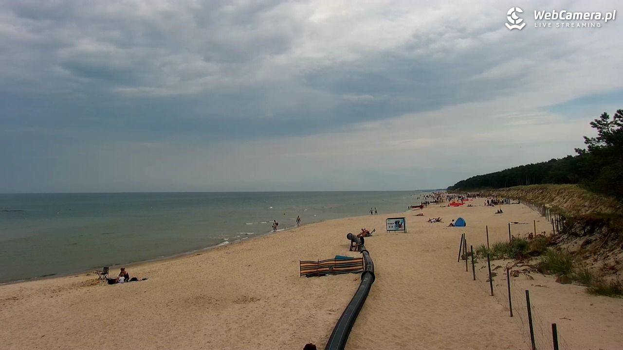 MRZEŻYNO - widok na plażę - 10 sierpień 2026, 12:46