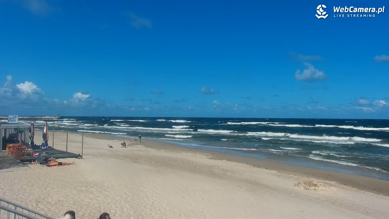 MRZEŻYNO - widok na plażę - 11 sierpień 2026, 11:22