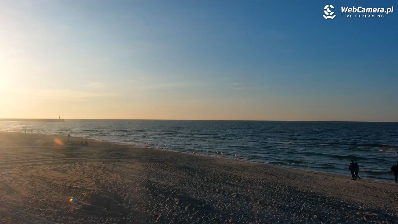 MRZEŻYNO - widok na plażę - 26 wresień 2026, 18:01