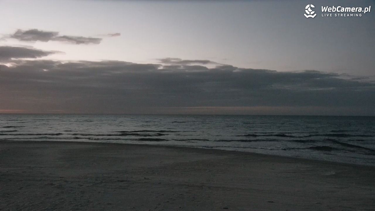 MRZEŻYNO - widok na plażę - 26 marzec 2026, 19:01