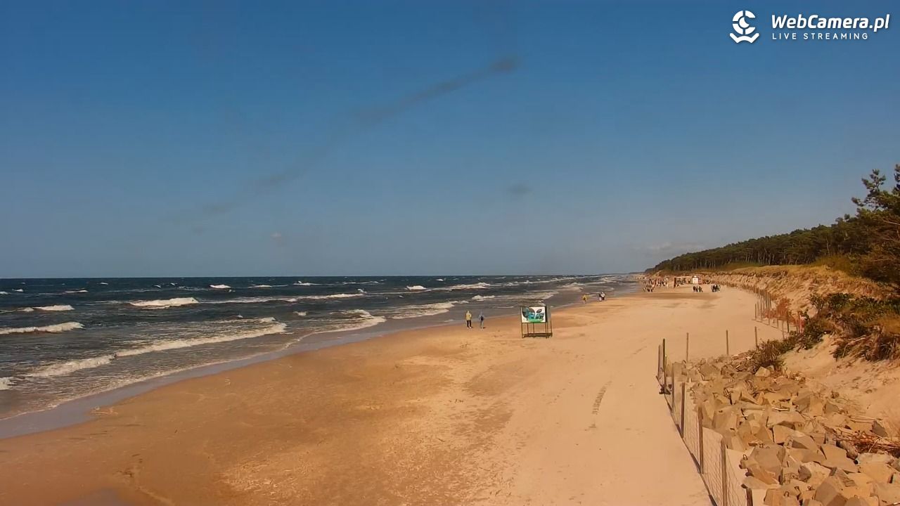 MRZEŻYNO - widok na plażę - 11 czerwiec 2025, 16:38